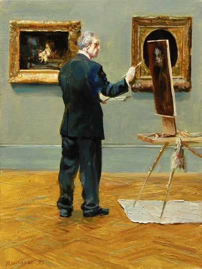 Learning from Rembrandt by Onelio Marrero | Artwork Main Image