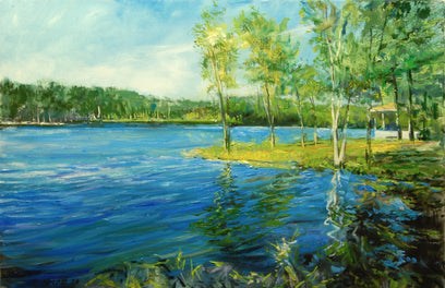 Leisure Lake Early Morning by Onelio Marrero | Artwork Main Image