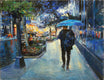 Original art for sale at UGallery.com | Manhattan Midtown Rain by Onelio Marrero | $1,025 | oil painting | 16' h x 20' w | thumbnail 1