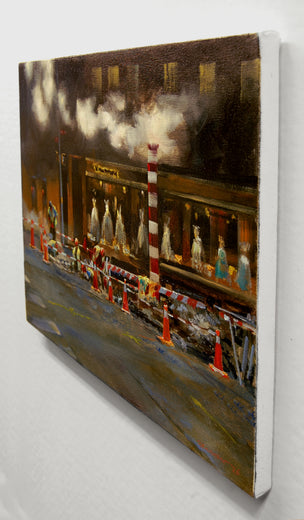 Manhattan Road Crew by Onelio Marrero |  Side View of Artwork 