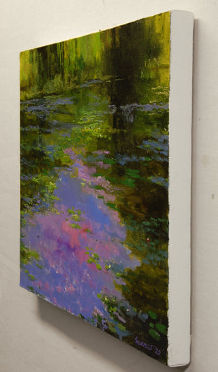 Memory of a September Peace by Onelio Marrero |  Side View of Artwork 