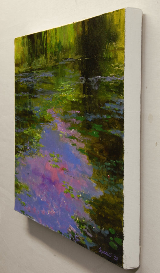 Memory of a September Peace by Onelio Marrero |  Side View of Artwork 