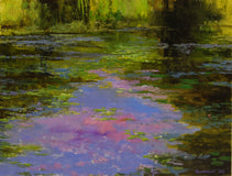 Original art for sale at UGallery.com | Memory of a September Peace by Onelio Marrero | $925 | oil painting | 14' h x 18' w | thumbnail 1