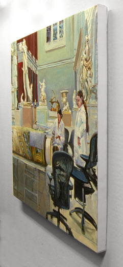 Mending and Restoration by Onelio Marrero |  Side View of Artwork 