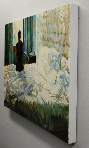 Morning Contemplation by Onelio Marrero |  Side View of Artwork 
