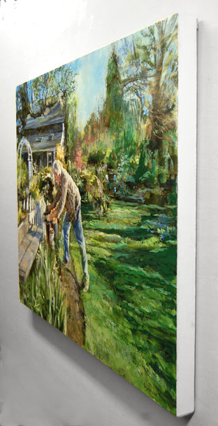 Morning Magic by Onelio Marrero |  Side View of Artwork 