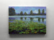 Original art for sale at UGallery.com | Morning Mist and Lilies by Onelio Marrero | $1,150 | oil painting | 18' h x 24' w | thumbnail 3