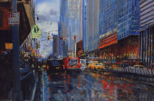 New York Misses You Too by Onelio Marrero |   Closeup View of Artwork 