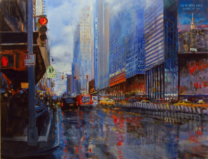 絵画 Mirror_Oil No.1 New York Misses You Too by Onelio Marrero - oil painting