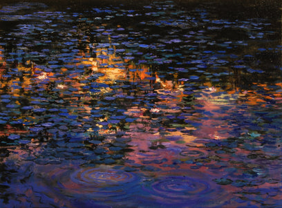 Nocturnal Water Lilies by Onelio Marrero | Artwork Main Image