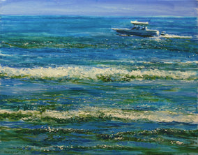 Original art for sale at UGallery.com | Northward by Onelio Marrero | $1,025 | oil painting | 16' h x 20' w