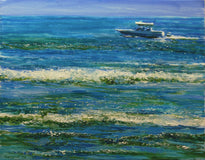 Original art for sale at UGallery.com | Northward by Onelio Marrero | $1,025 | oil painting | 16' h x 20' w | thumbnail 1