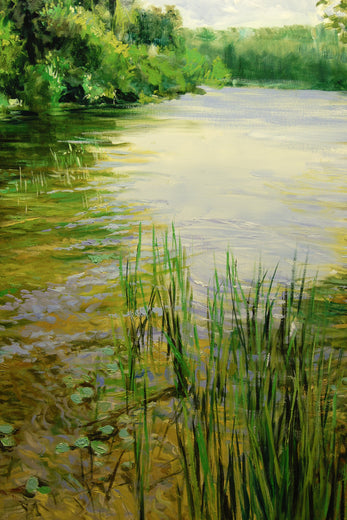 Pickerel Point by Onelio Marrero |   Closeup View of Artwork 