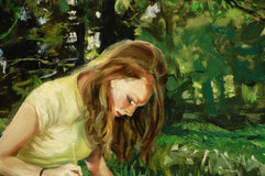 Original art for sale at UGallery.com | Plein Air in the Spring by Onelio Marrero | $725 | oil painting | 12' h x 16' w | thumbnail 4