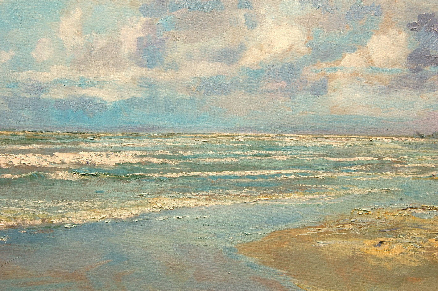 Receding Tide by Onelio Marrero |  Closeup View of Artwork 