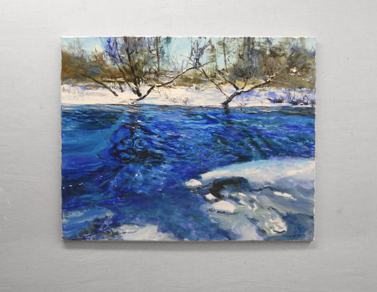 Ripples at the Bend by Onelio Marrero |  Context View of Artwork 
