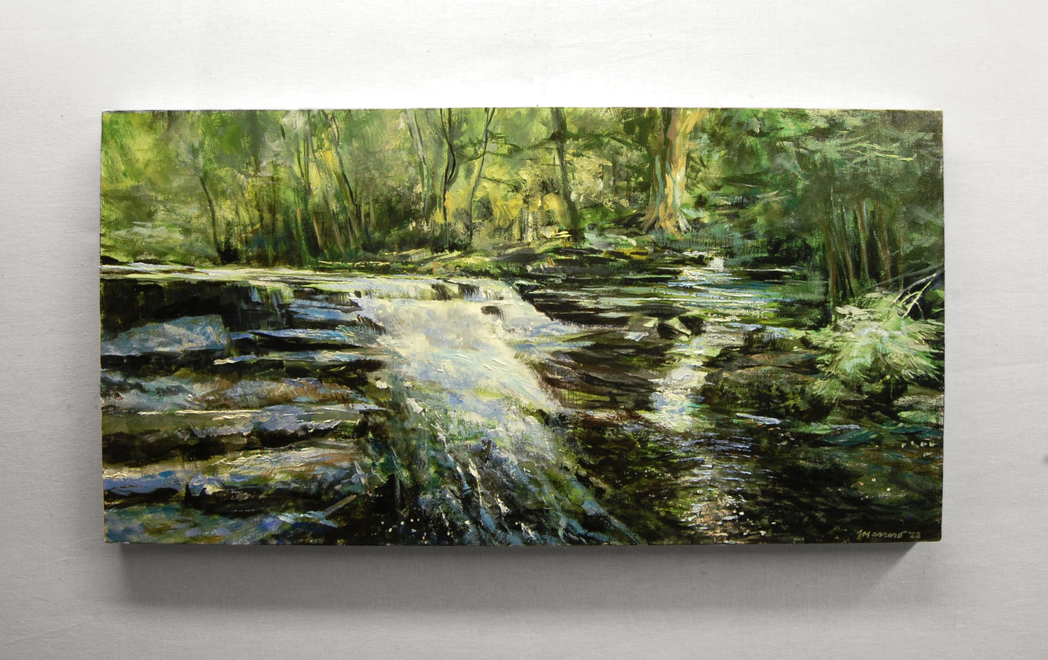 Rushing Streams by Onelio Marrero |  Context View of Artwork 