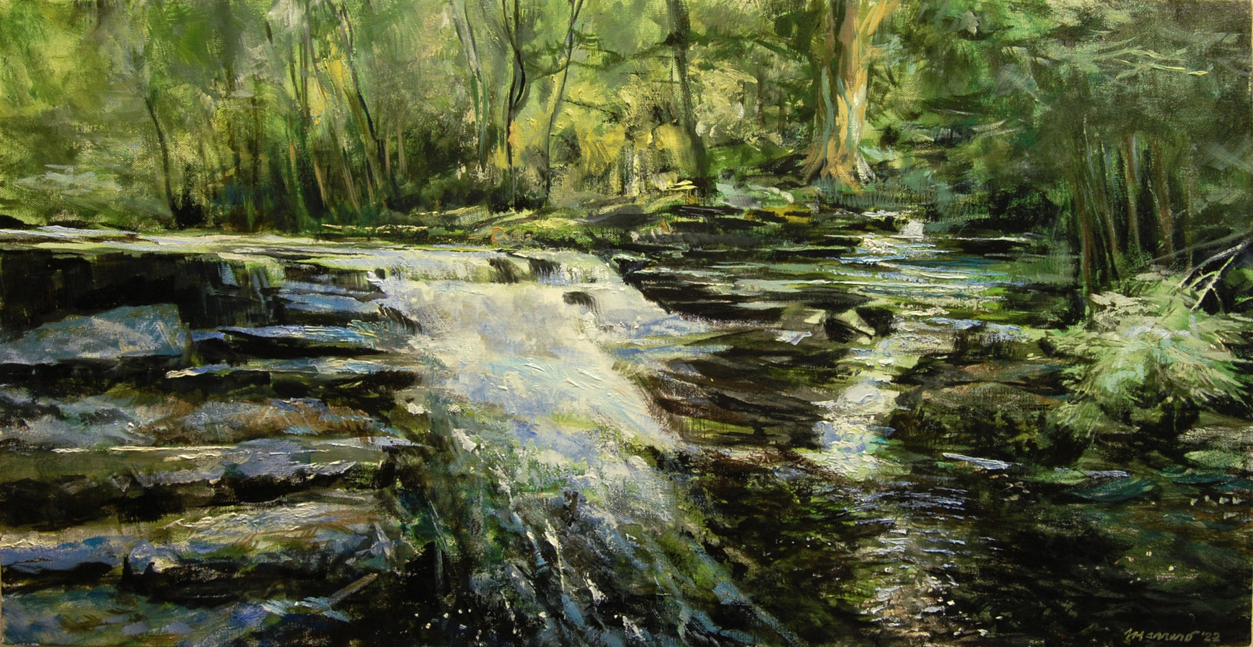 Rushing Streams by Onelio Marrero |  Artwork Main Image 