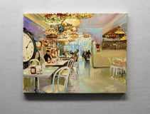 Original art for sale at UGallery.com | Serendipity III by Onelio Marrero | $600 | oil painting | 11' h x 14' w | thumbnail 3