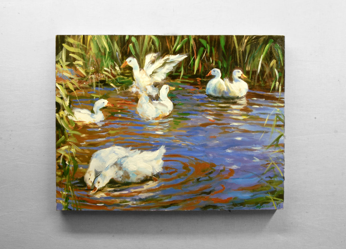 Serenity and Movement by Onelio Marrero |  Context View of Artwork 