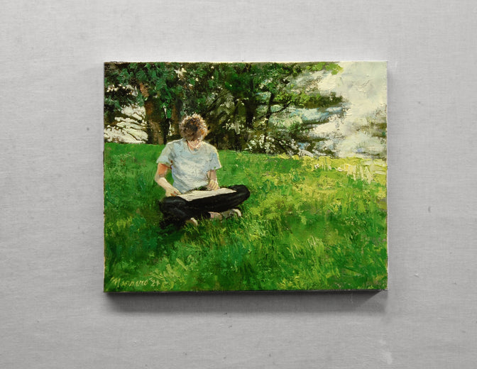 Soft Wind in the Pines by Onelio Marrero |  Context View of Artwork 