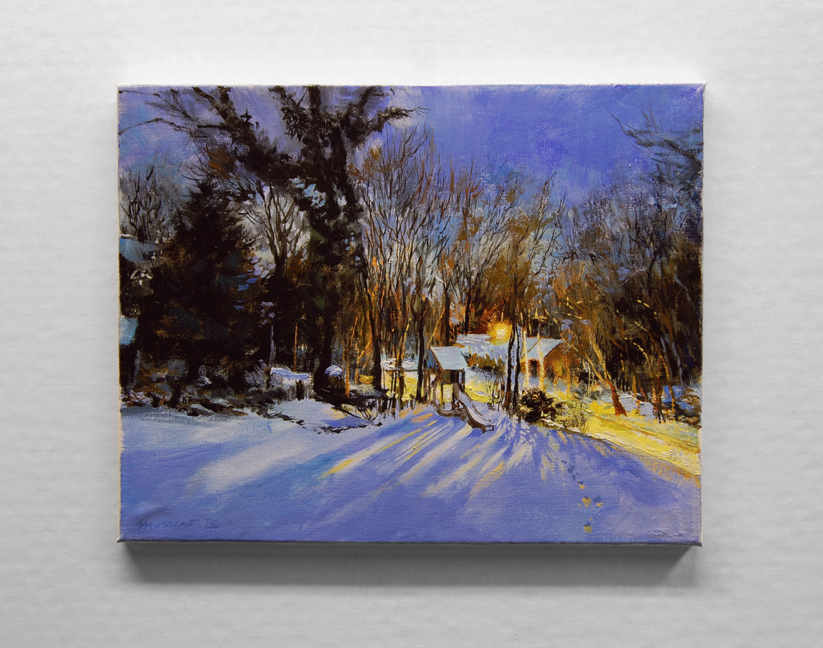 Struck Brightly by the Winter by Onelio Marrero |  Context View of Artwork 