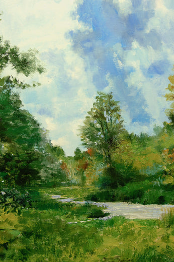 Summer Storm Rising by Onelio Marrero |   Closeup View of Artwork 