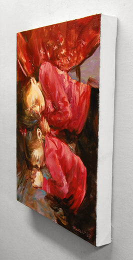 Tangential Dreams by Onelio Marrero |  Side View of Artwork 