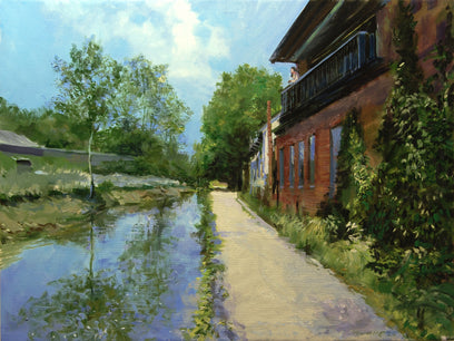The Canal At Lambertville by Onelio Marrero | Artwork Main Image