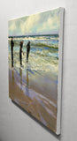 Original art for sale at UGallery.com | The Catch by Onelio Marrero | $1,025 | oil painting | 16' h x 20' w | thumbnail 2