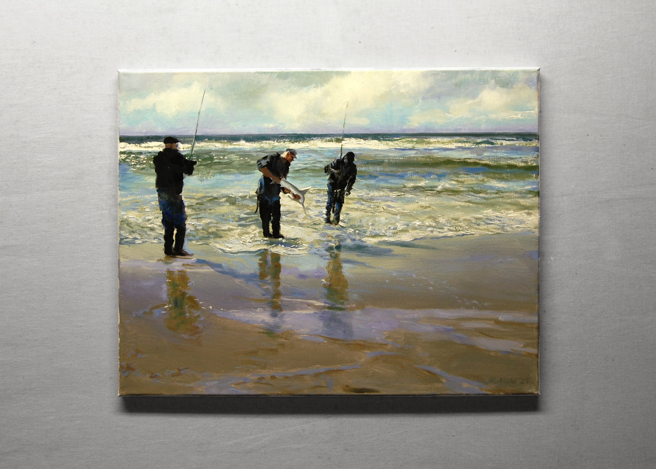 The Catch by Onelio Marrero |  Context View of Artwork 