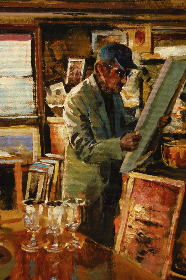 The Discerning Eye by Onelio Marrero |  Closeup View of Artwork 