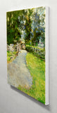 Original art for sale at UGallery.com | The Path at Glendalough Monastery by Onelio Marrero | $725 | oil painting | 16' h x 12' w | thumbnail 2
