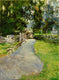 Original art for sale at UGallery.com | The Path at Glendalough Monastery by Onelio Marrero | $725 | oil painting | 16' h x 12' w | thumbnail 1