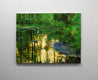 Original art for sale at UGallery.com | The Patient Heron by Onelio Marrero | $1,025 | oil painting | 16' h x 20' w | thumbnail 3