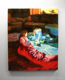 Original art for sale at UGallery.com | The Slumber Party by Onelio Marrero | $2,000 | oil painting | 30' h x 24' w | thumbnail 3