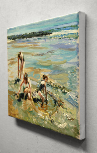 Tidal Perfection by Onelio Marrero |  Side View of Artwork 