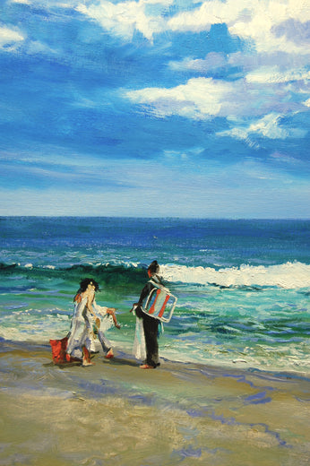 Time to Move by Onelio Marrero |   Closeup View of Artwork 