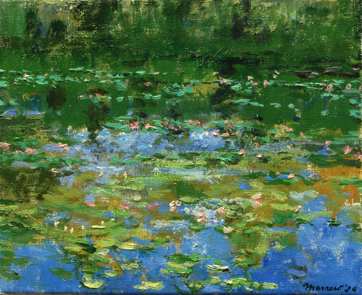 Water Lilies Heat of Day by Onelio Marrero |  Artwork Main Image 