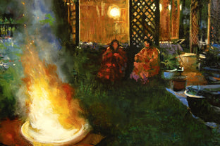 Where Dusk Has Meaning by Onelio Marrero |   Closeup View of Artwork 