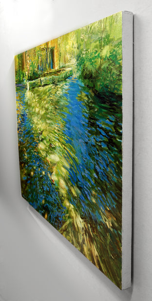 Wind in the Willows by Onelio Marrero |  Side View of Artwork 