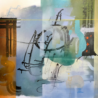 Coffee in Soho by Janine Etherington | Artwork Main Image