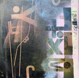 Original art for sale at UGallery.com | Solving For 'X' by Janine Etherington | $375 | acrylic painting | 12' h x 12' w | thumbnail 1