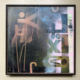 Original art for sale at UGallery.com | Solving For 'X' by Janine Etherington | $375 | acrylic painting | 12' h x 12' w | thumbnail 3