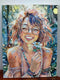 Original art for sale at UGallery.com | The Radiant Smile by Pang Saw Wee | $800 | watercolor painting | 16.14' h x 12.2' w | thumbnail 2