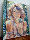 Original art for sale at UGallery.com | The Radiant Smile by Pang Saw Wee | $800 | watercolor painting | 16.14' h x 12.2' w | thumbnail 3