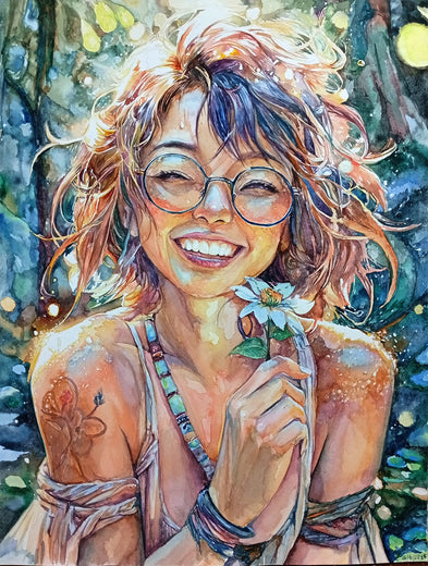 The Radiant Smile by Pang Saw Wee |  Artwork Main Image 