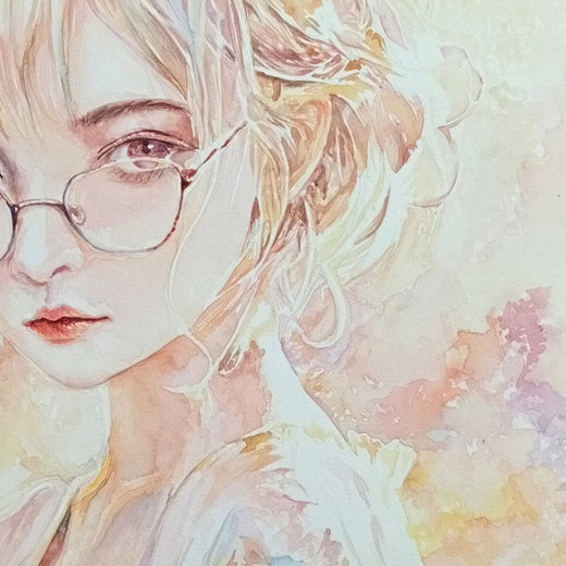 Soft Blending by Pang Saw Wee |   Closeup View of Artwork 