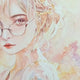 Original art for sale at UGallery.com | Soft Blending by Pang Saw Wee | $800 | watercolor painting | 16.14' h x 12.2' w | thumbnail 4