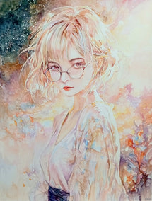 watercolor painting by Pang Saw Wee titled Soft Blending